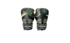 Боксёрские перчатки TKB CAMOUFLAGE green 14 oz