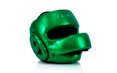 Шлем с бампером Fairtex HG17 green L