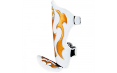 Защита голени Top King TKSGEM-01 "Empower Creativity" white-gold - M