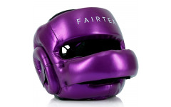 Шлем с бампером Fairtex HG17 violet L
