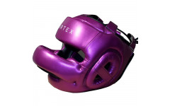 Шлем с бампером Fairtex HG17 violet L