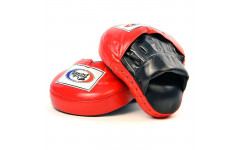 Лапы для бокса Fairtex FMV9 red black