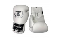Перчатки боксёрские Top King "Ultimate" TKBGUV white 16 oz