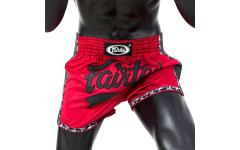 Шорты для бокса Fairtex BS1703 (красный-черный) M
