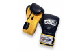 Боксерские перчатки Fairtex BGV9 blue navy yellow 10 oz