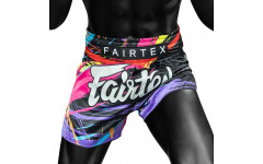 Шорты для бокса Fairtex BS1934 World Music black - L